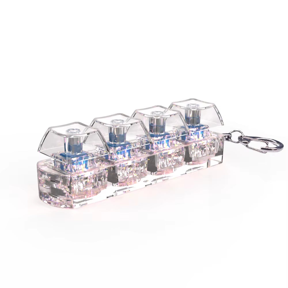 Mini Fidget Keyboard keychain