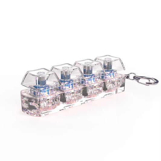 Mini Fidget Keyboard keychain