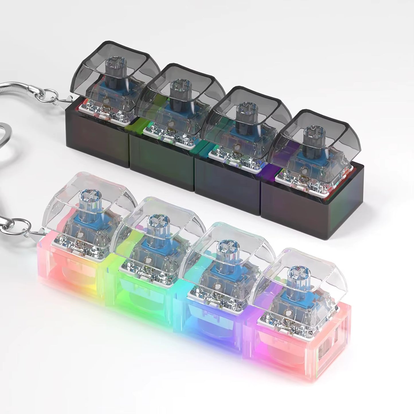 Mini Fidget Keyboard keychain